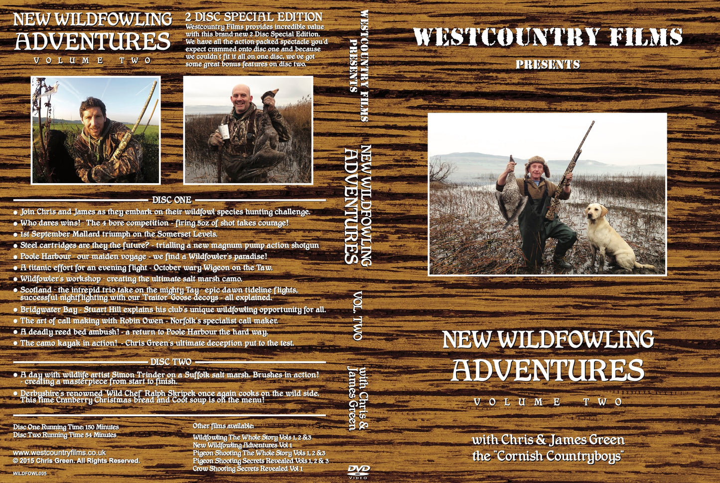 NEW WILDFOWLING ADVENTURES –  VOLUME TWO