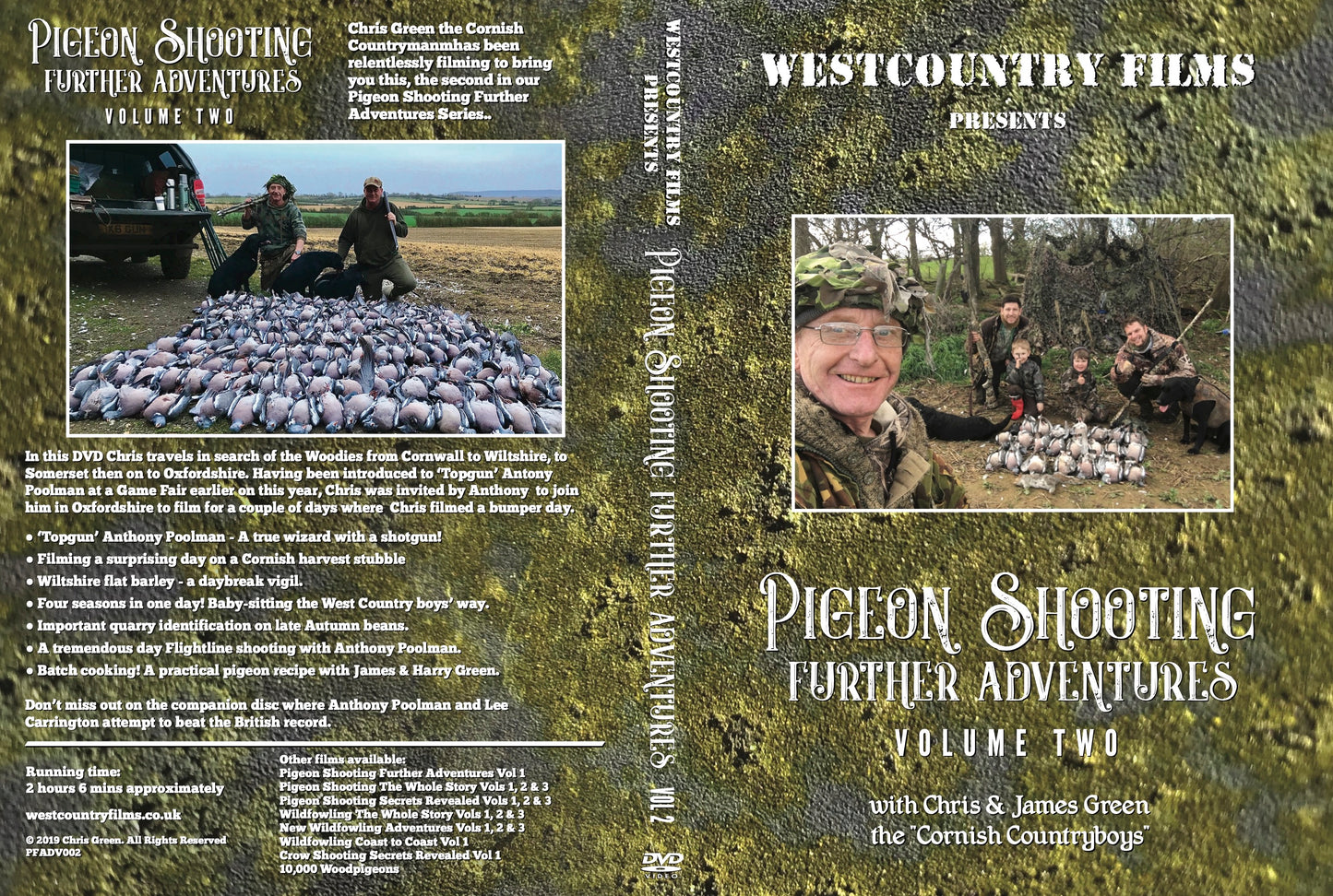 PIGEON SHOOTING FURTHER ADVENTURES – Volume Two